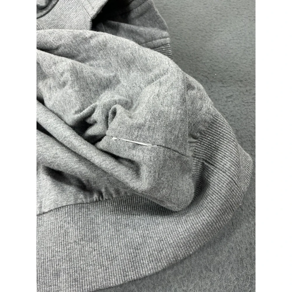 Banana‎ Republic Sweatshirt Mens Large Gray Luxe Touch Full Zip Fleece Jacket